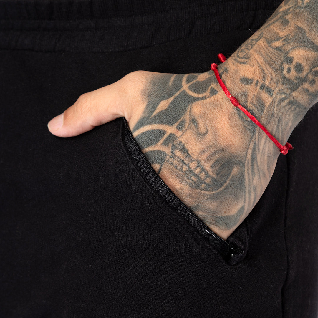 Hemp fleece shorts HAB Sunset